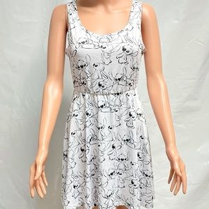 Disney Lilo and Stitch Sketchy Stitch dress